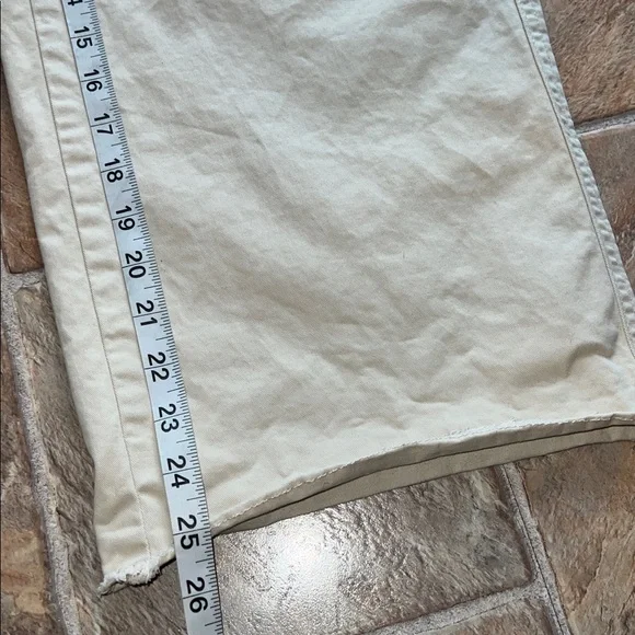 Banana Republic Factory Wide-Leg High-Ruse Cropped Raw Hem Pants - Picture 7 of 11